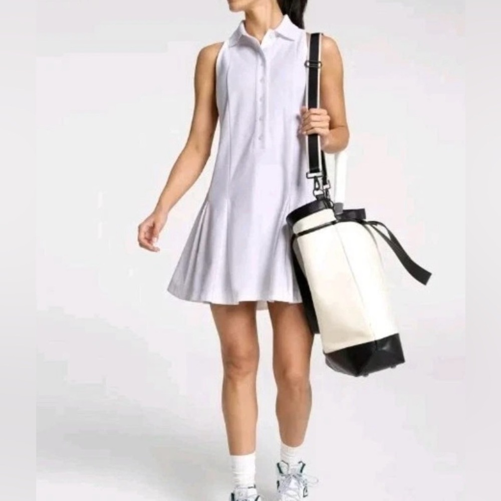 NWT Calia Pleated Polo Dress
